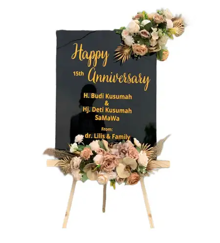 Papan Bunga Akrilik Jw Marriott Jakarta